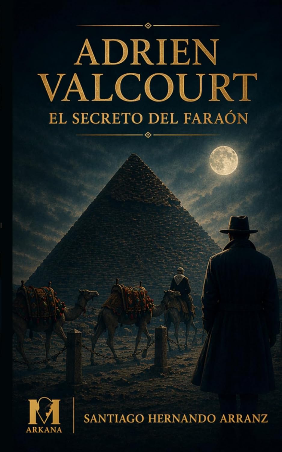 Portada de Adrien Valcourt: El Secreto del Faraón